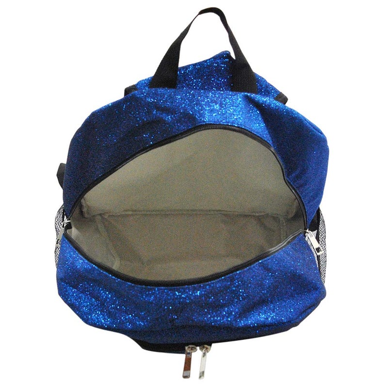 NGIL Canvas School Backpack (Glitter-Royal) - Image 3